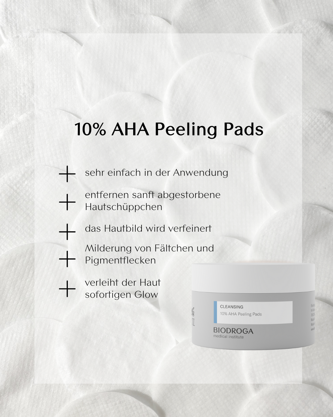 CLEANSING 10% AHA Peeling Pads