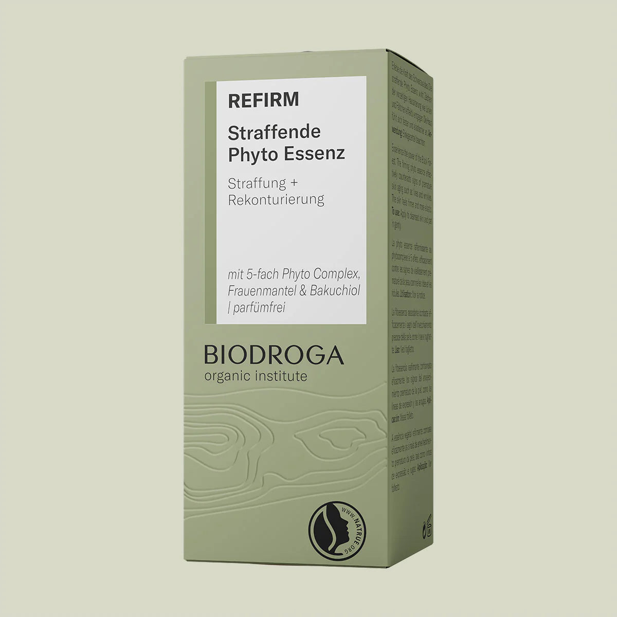 BIODROGA Organic Institute Refirm Straffende Phyto Essenz