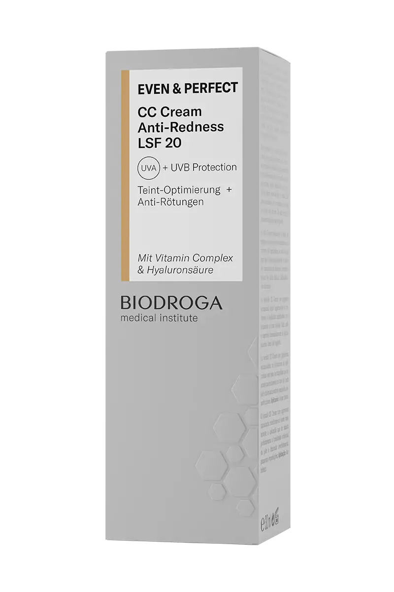 EVEN & PERFECT CC Cream Anti-Redness LSF 20