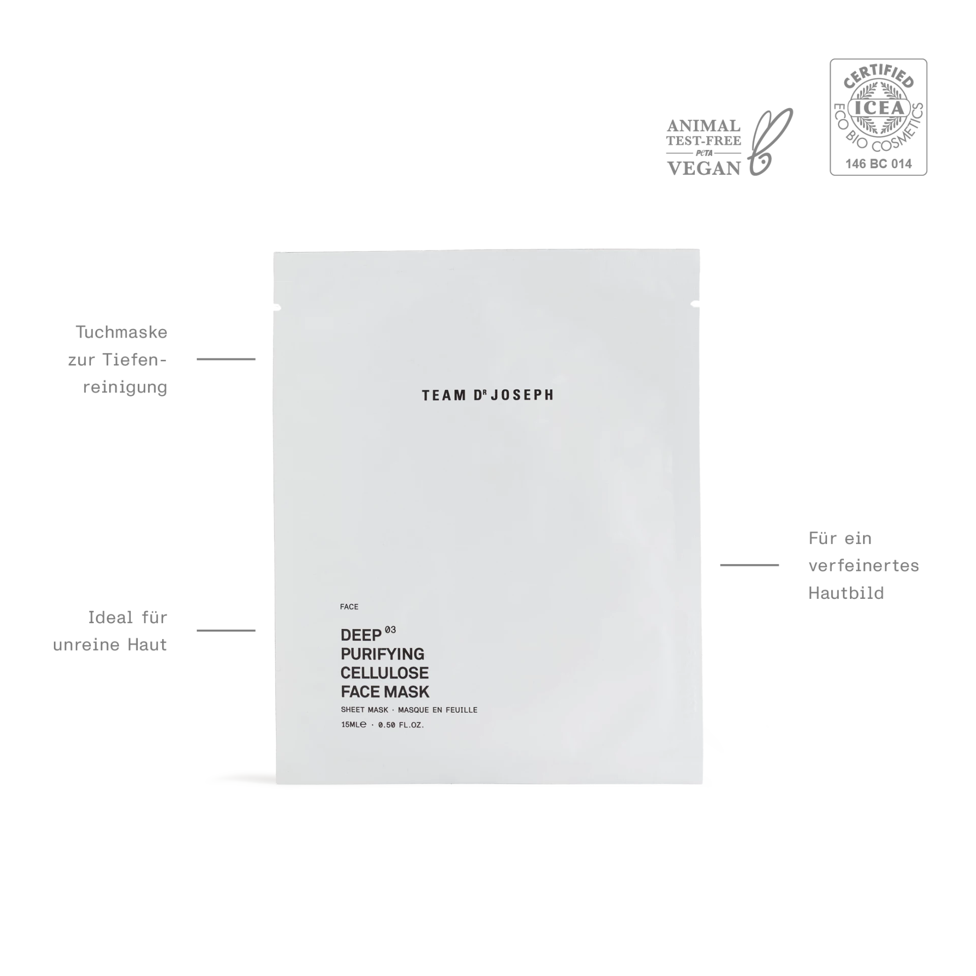 03 Deep Purifying Cellulose Face Mask
