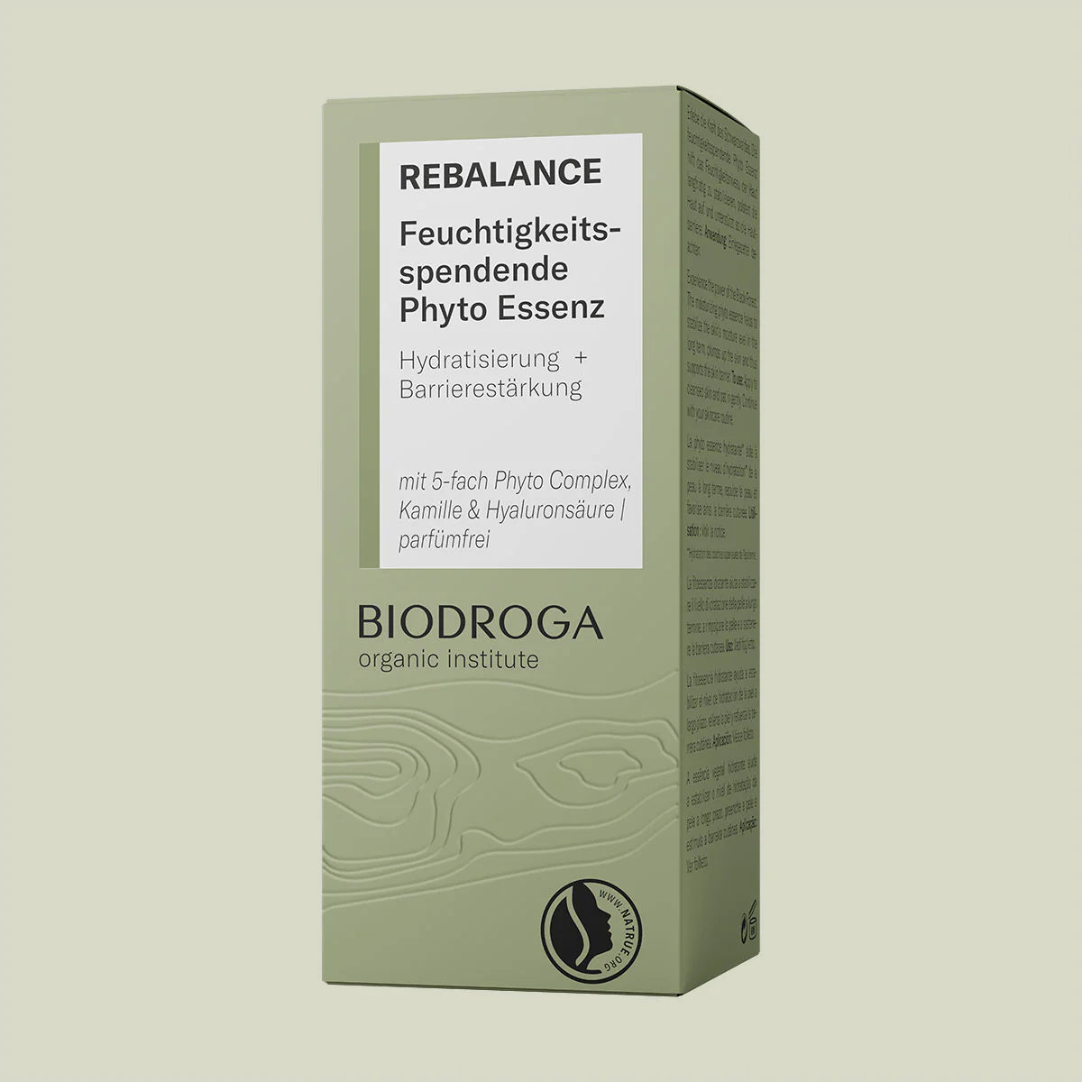 BIODROGA Organic Institute Rebalance Feuchtigkeitsspendende Phyto Essenz